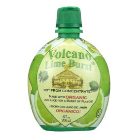 Volcano Lime Burst Juice - Case Of 12 - 6.7 Fz