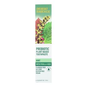 Desert Essence - Tthpst Prebio Mint - 1 Each - 6.25 Oz