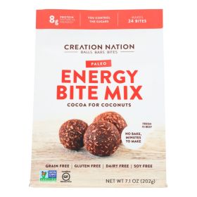 Creation Nation Cocoa For Coconuts Paleo Energy Bite Mix - Case Of 6 - 7.1 Oz